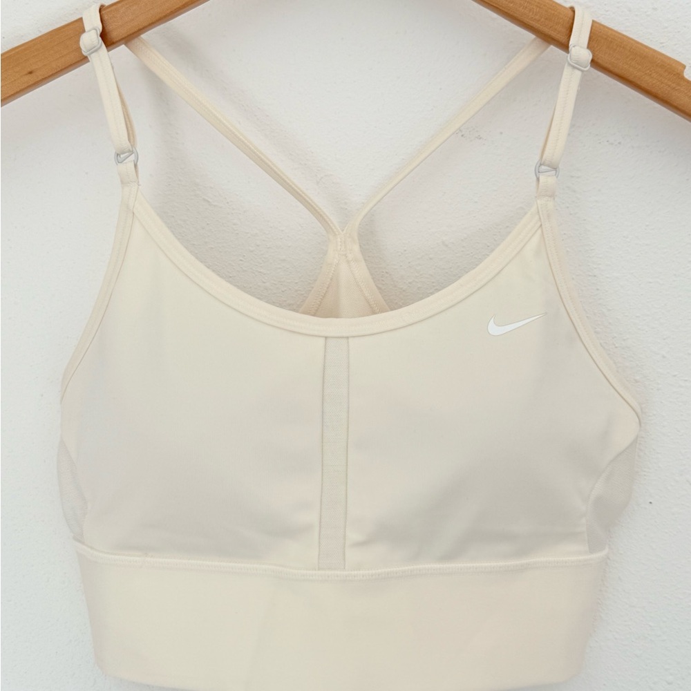 Nike Indy Women's Cream Sports Bra